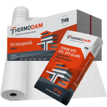 Thermodam grafitos hőszigetelő alaprendszer 4 cm